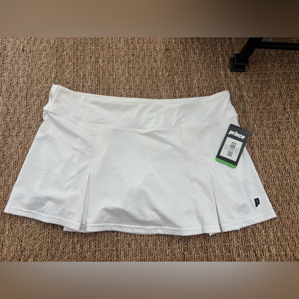 Prince White Women's Skirt
